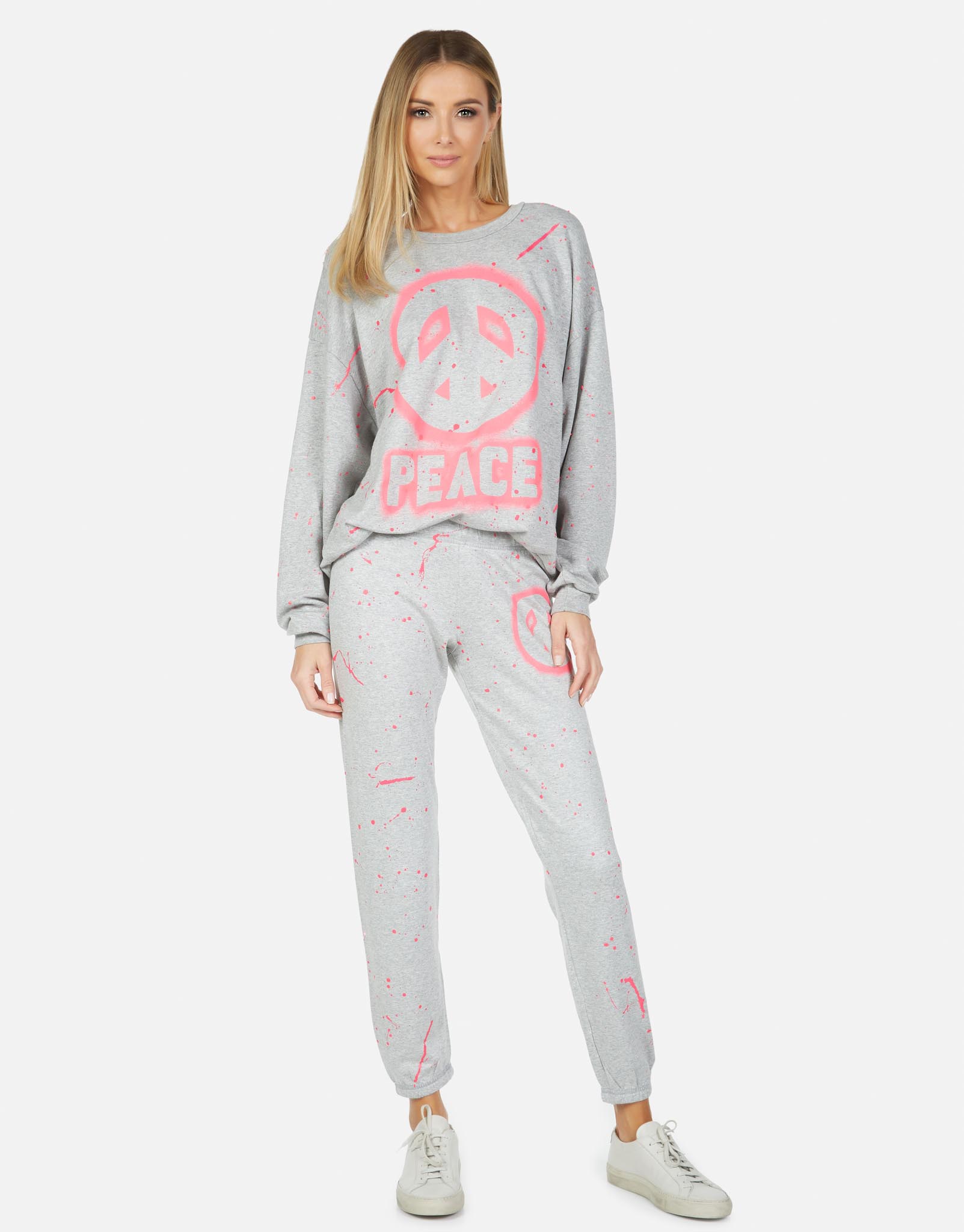Lauren Moshi Women's Brynn Airbrush Peace - 