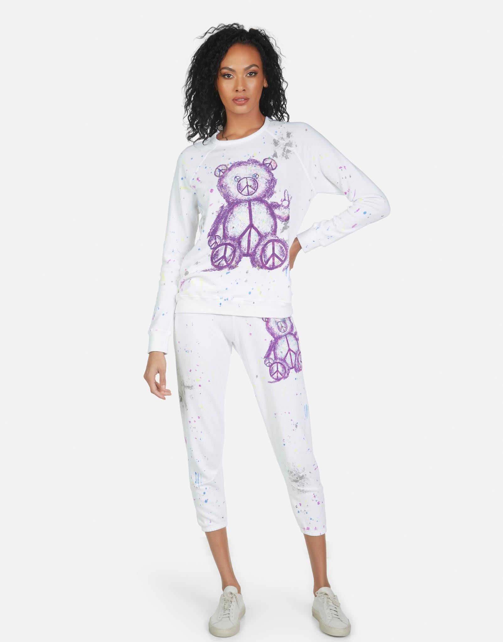 Lauren Moshi Women's Annabelle Peace Teddy - 
