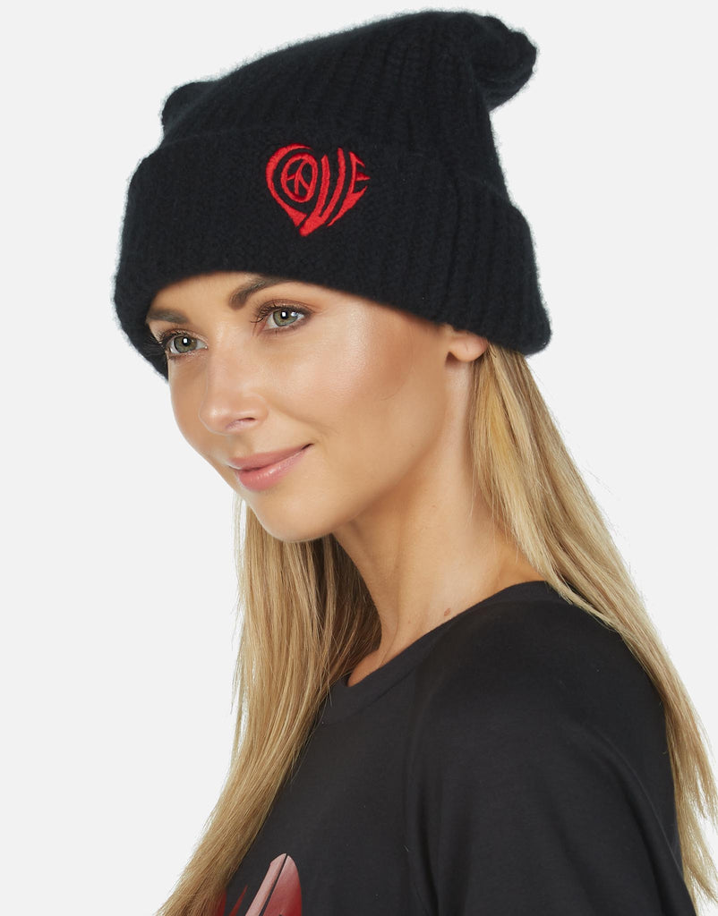 Lauren Moshi Women's Blix Love Heart - Black