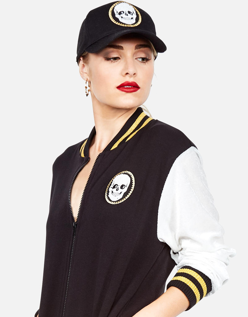 Lauren Moshi Women's Bay Varsity Skull - 