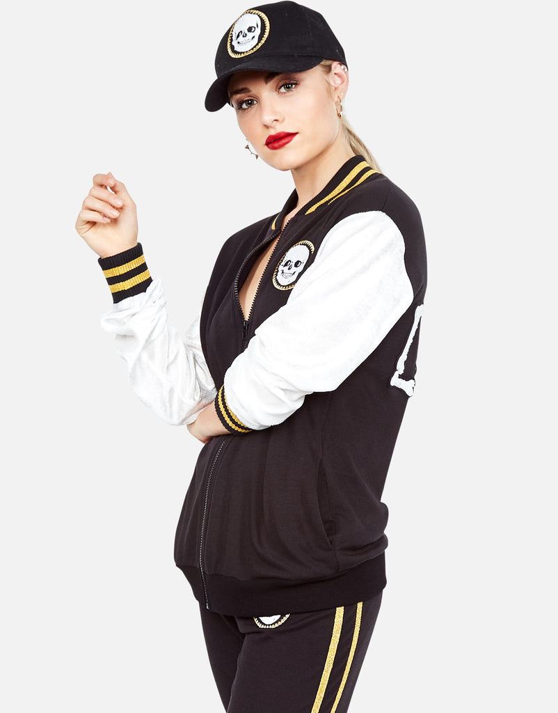 Lauren Moshi Women's Bay Varsity Skull - 