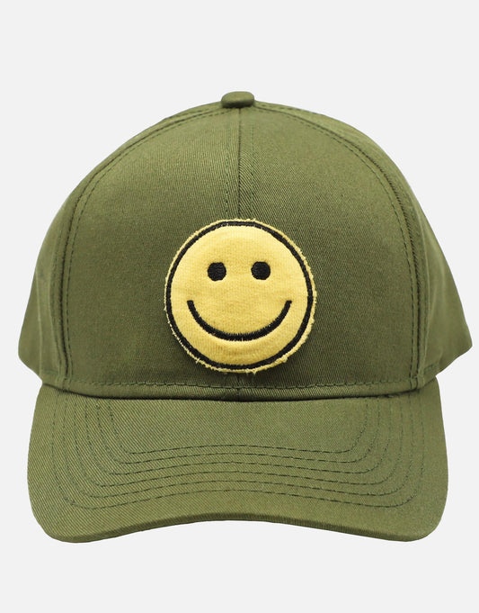 Lauren Moshi Women's Bay Happyface Patch - Military