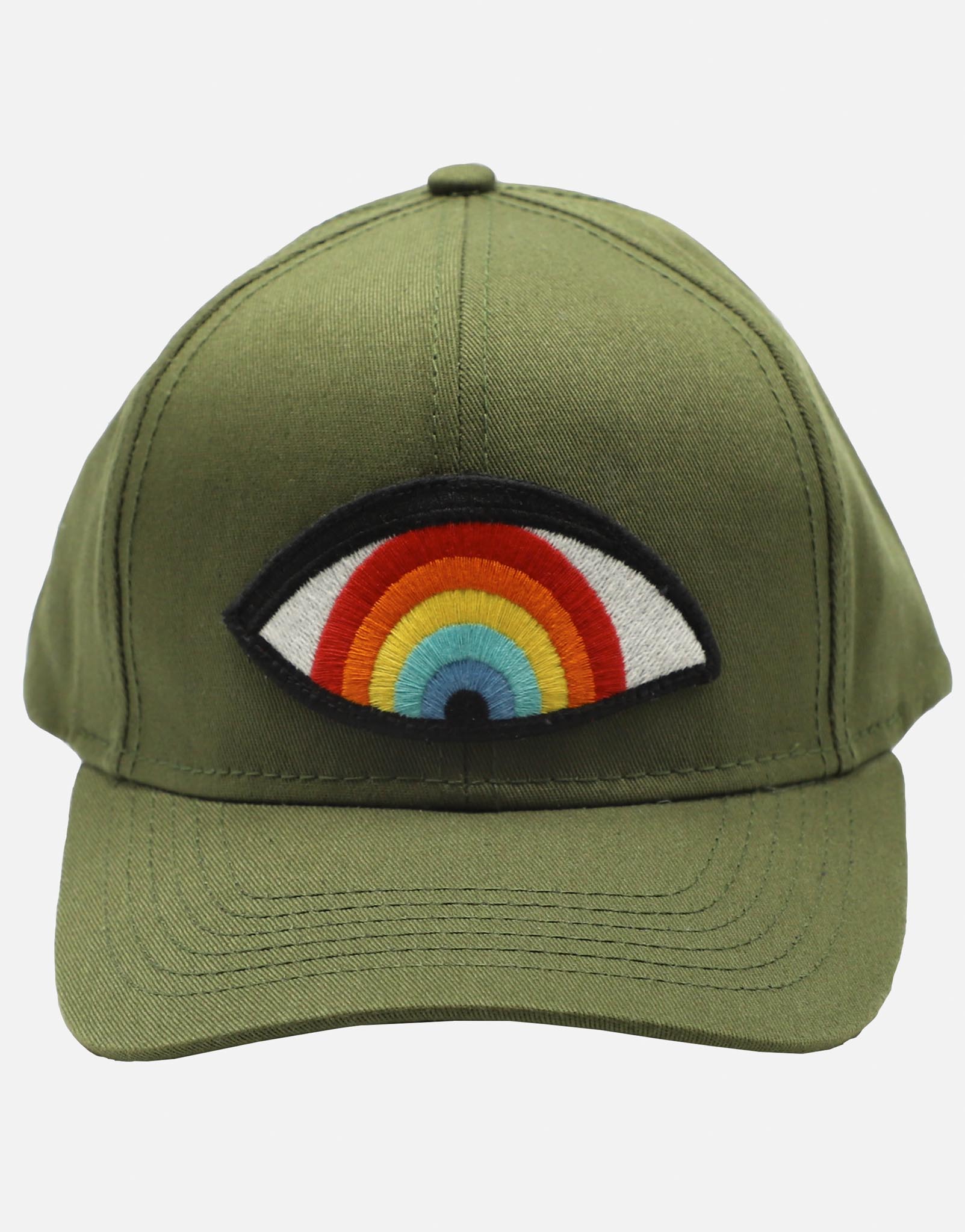 Lauren Moshi Women's Bay Rainbow Eye - Military