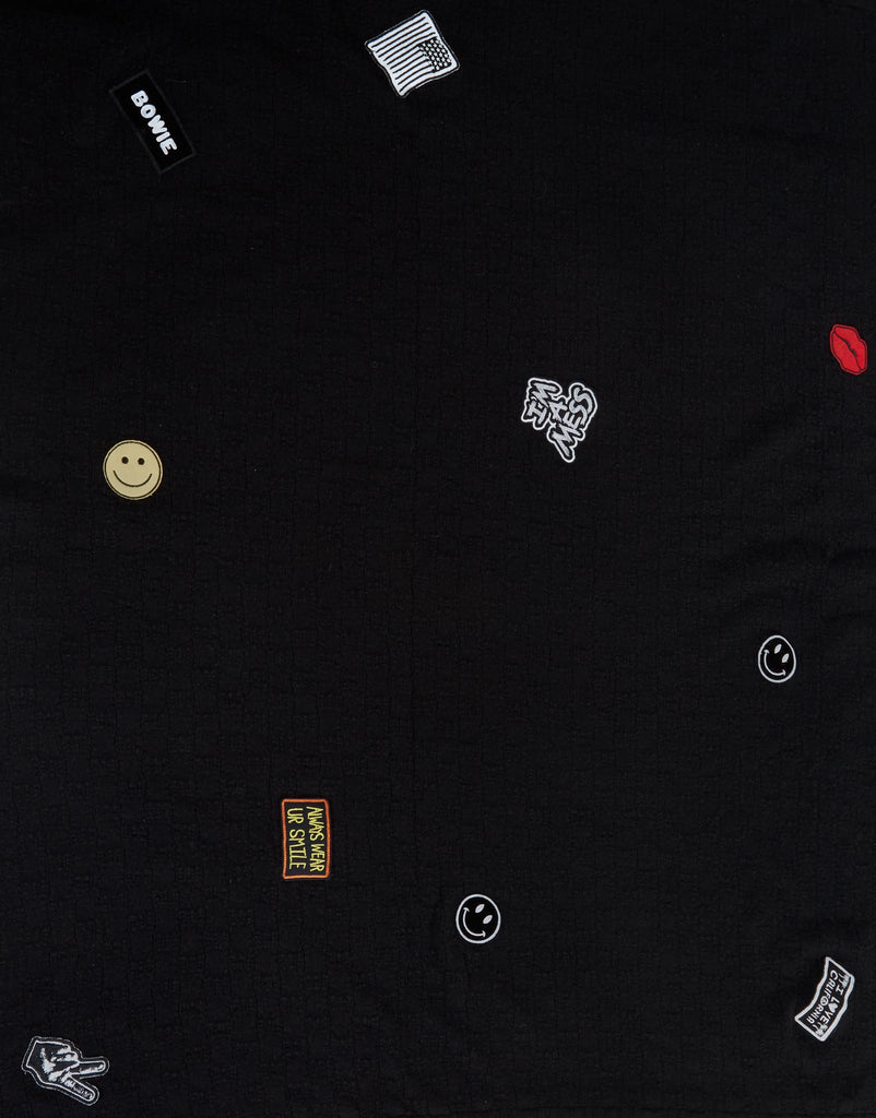 Lauren Moshi Women's X Bexley X Allover Patches - Black