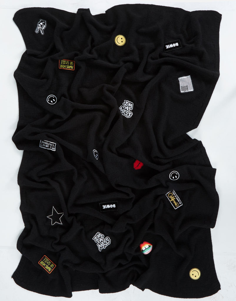 Lauren Moshi Women's X Bexley X Allover Patches - Black