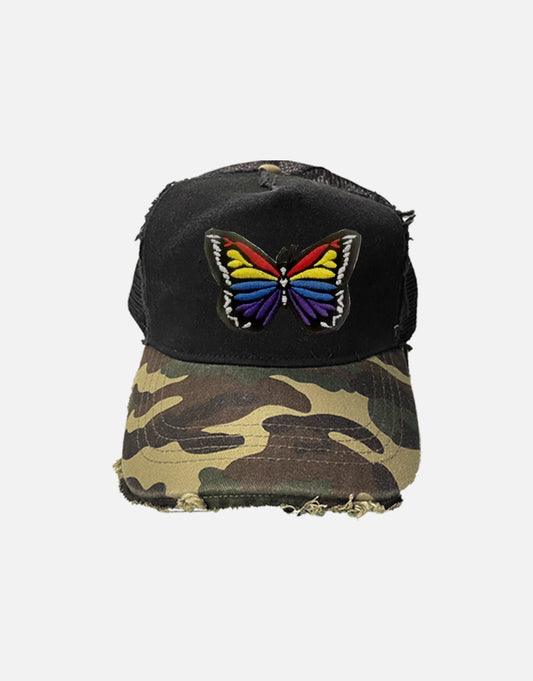 Jilly Stripe Butterfly Patch