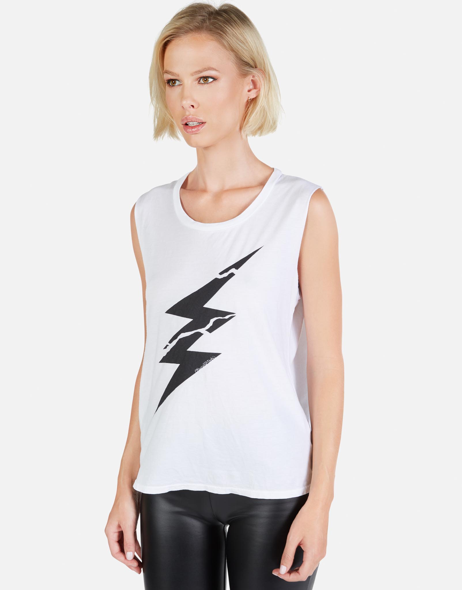 Lauren Moshi Women's Kel Cracked Lightning Bolt - 