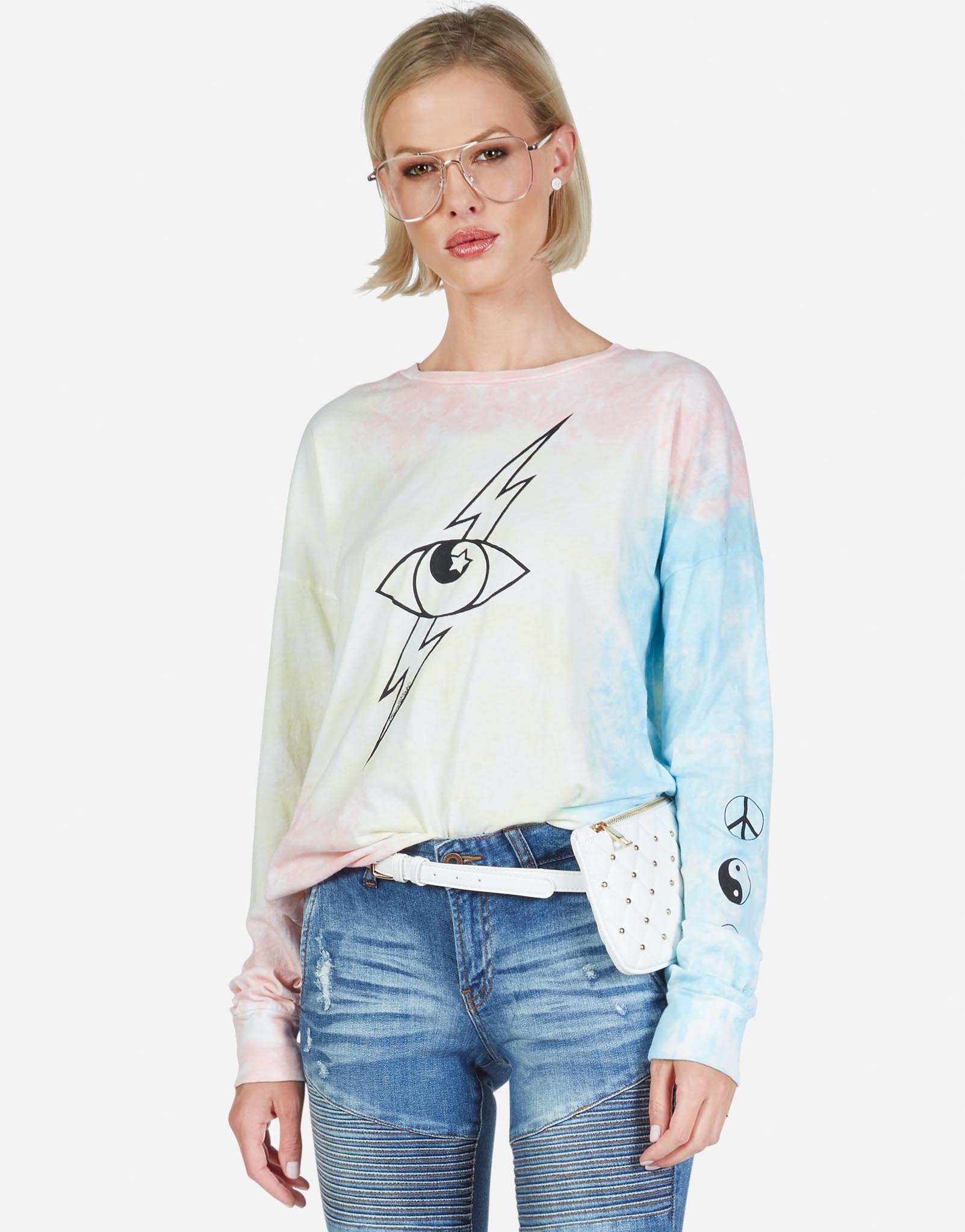 Lauren Moshi Women's Luella Lightning Star Eye - 