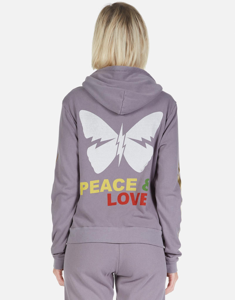 Lauren Moshi Women's Lennox Peace & Love Butterfly - 