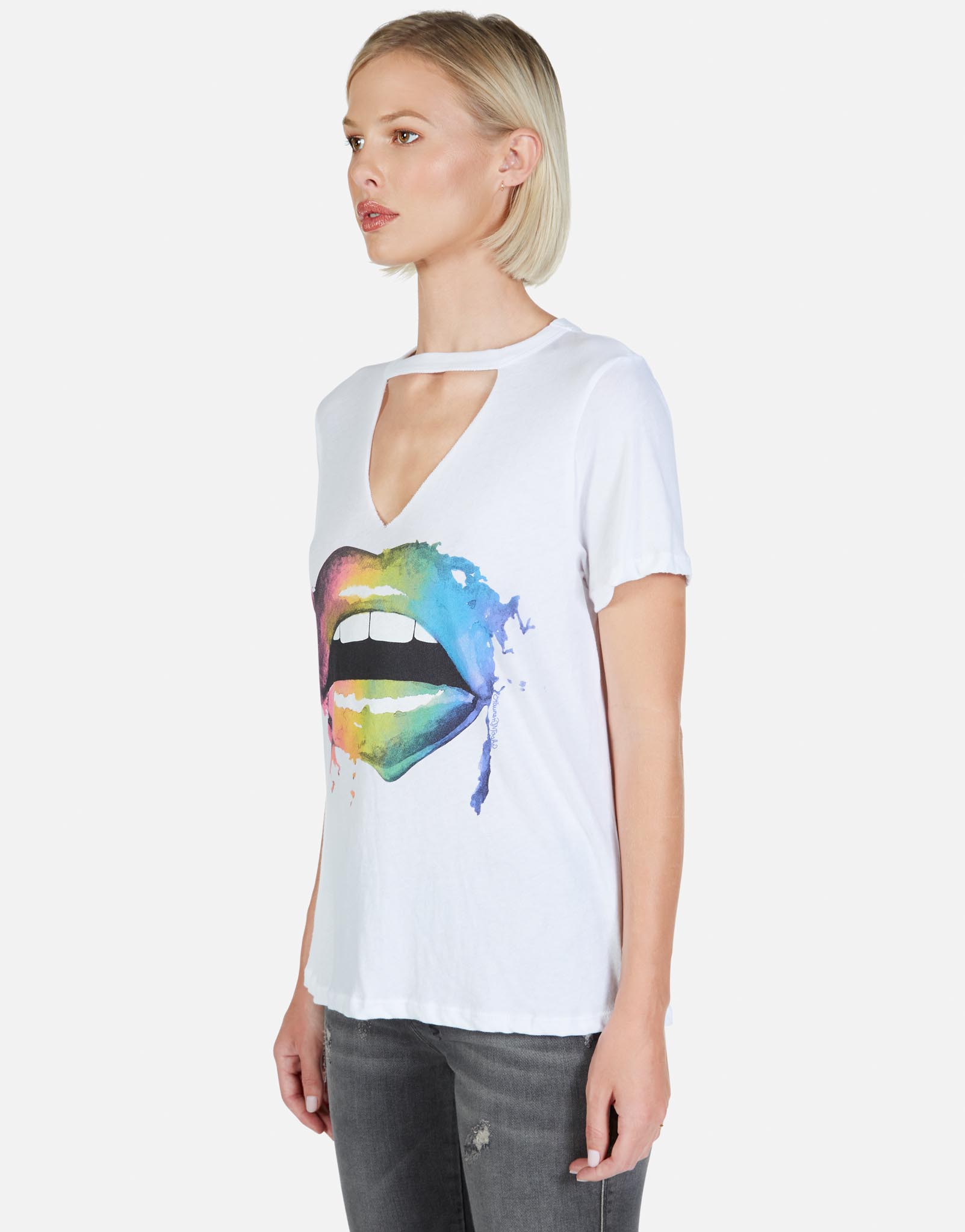 Lauren Moshi Women's Jhene Rainbow Smudge Lip - 
