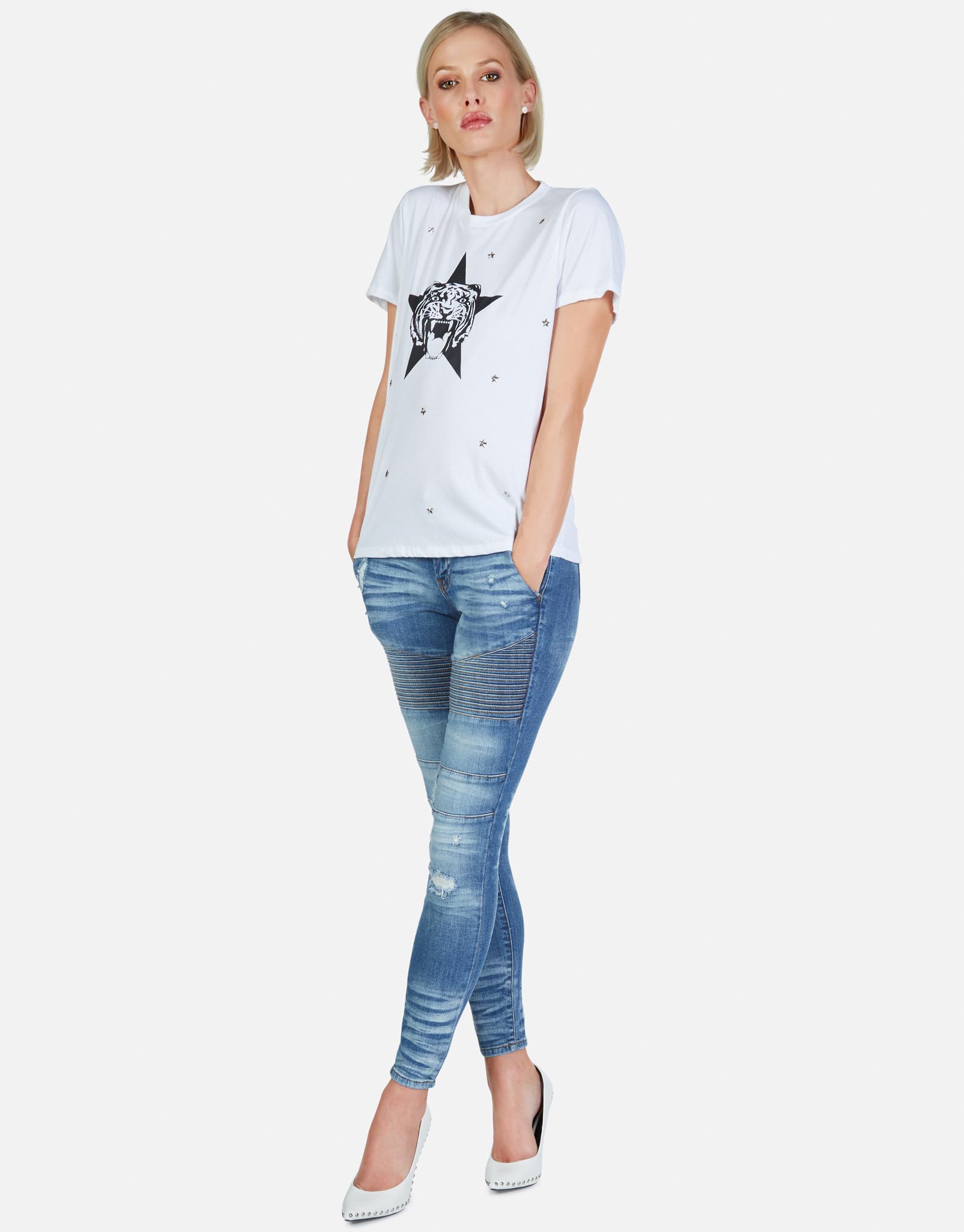 Lauren Moshi Women's Croft Star Tiger - 
