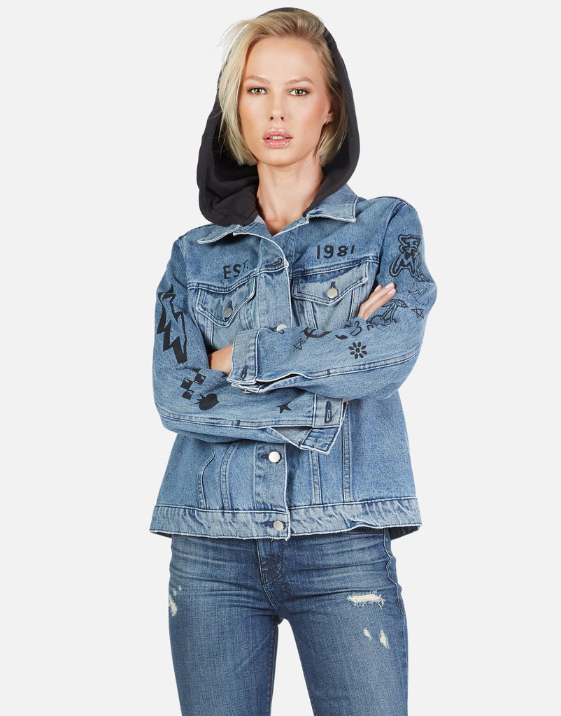 Lauren Moshi Women's Stevie Varsity Panther - 