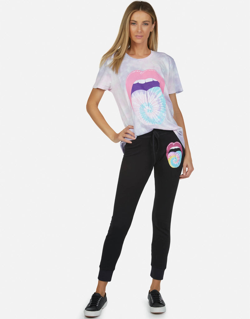Lauren Moshi Women's Jess Tie Dye Tongue - 