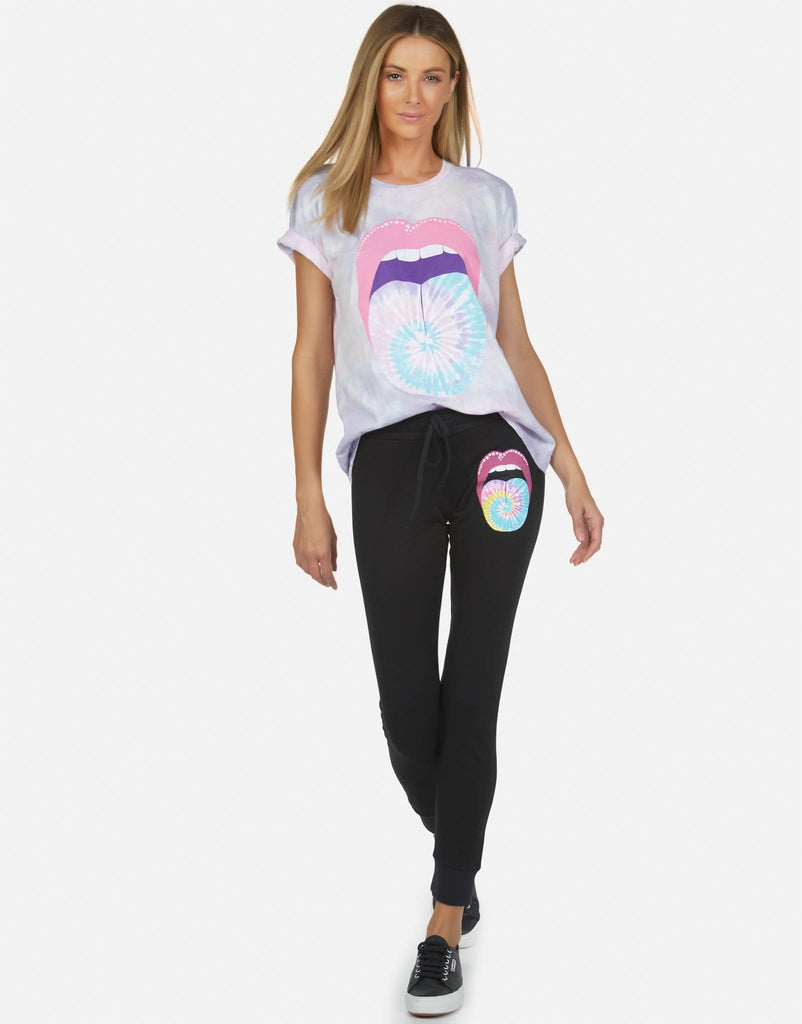 Lauren Moshi Women's Jess Tie Dye Tongue - 
