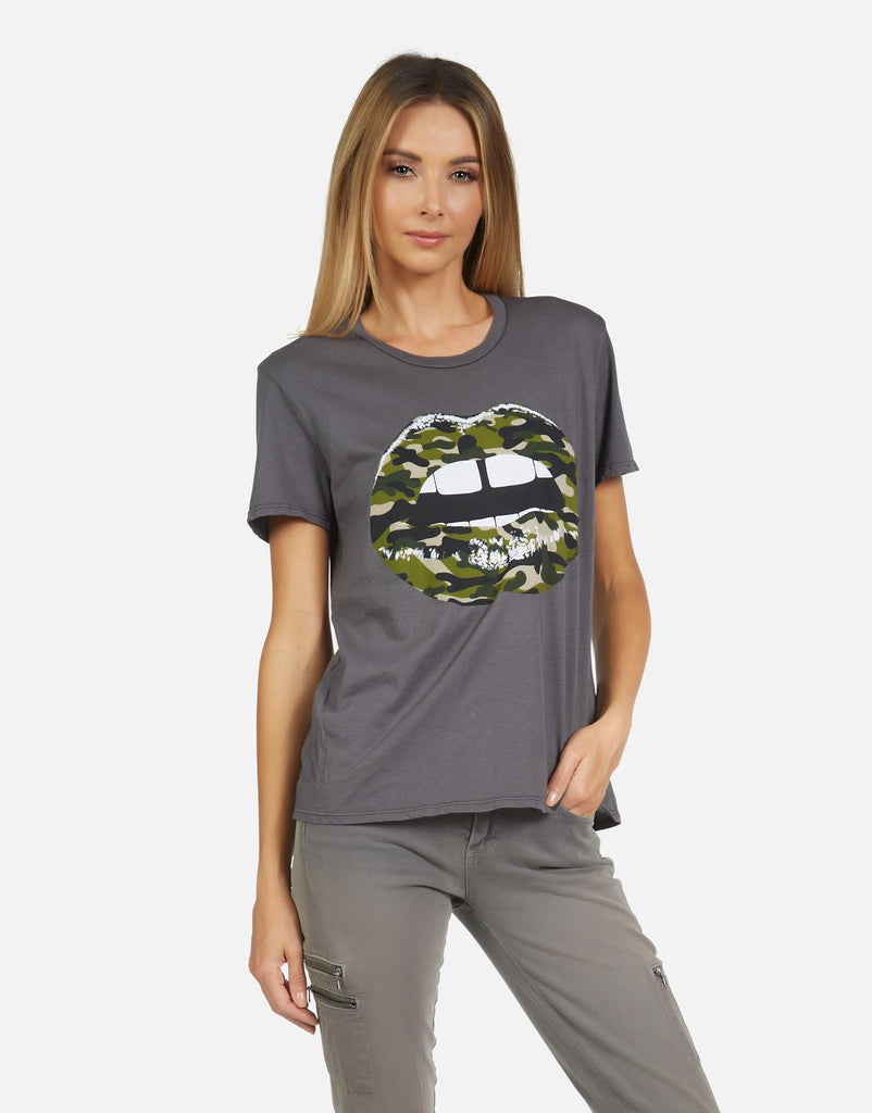 Lauren Moshi Women's Wolf Camo Lip - 