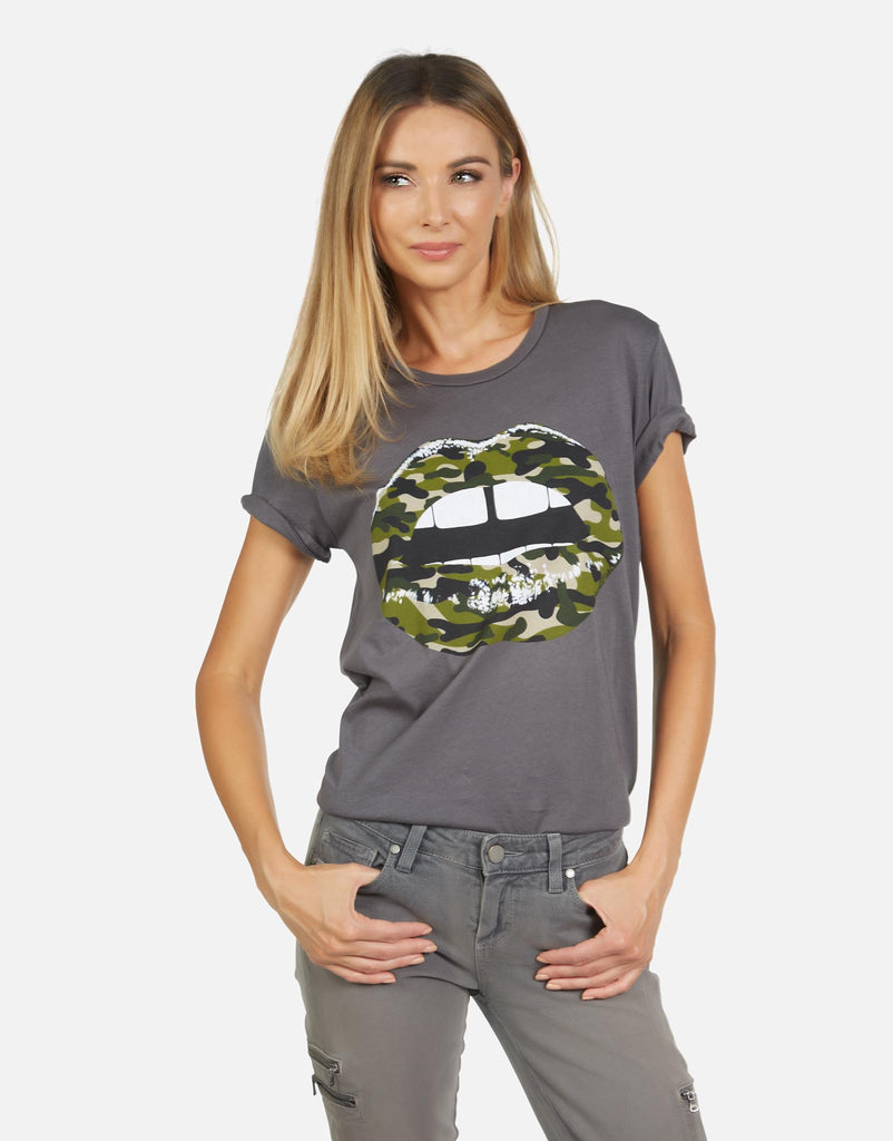 Lauren Moshi Women's Wolf Camo Lip - 