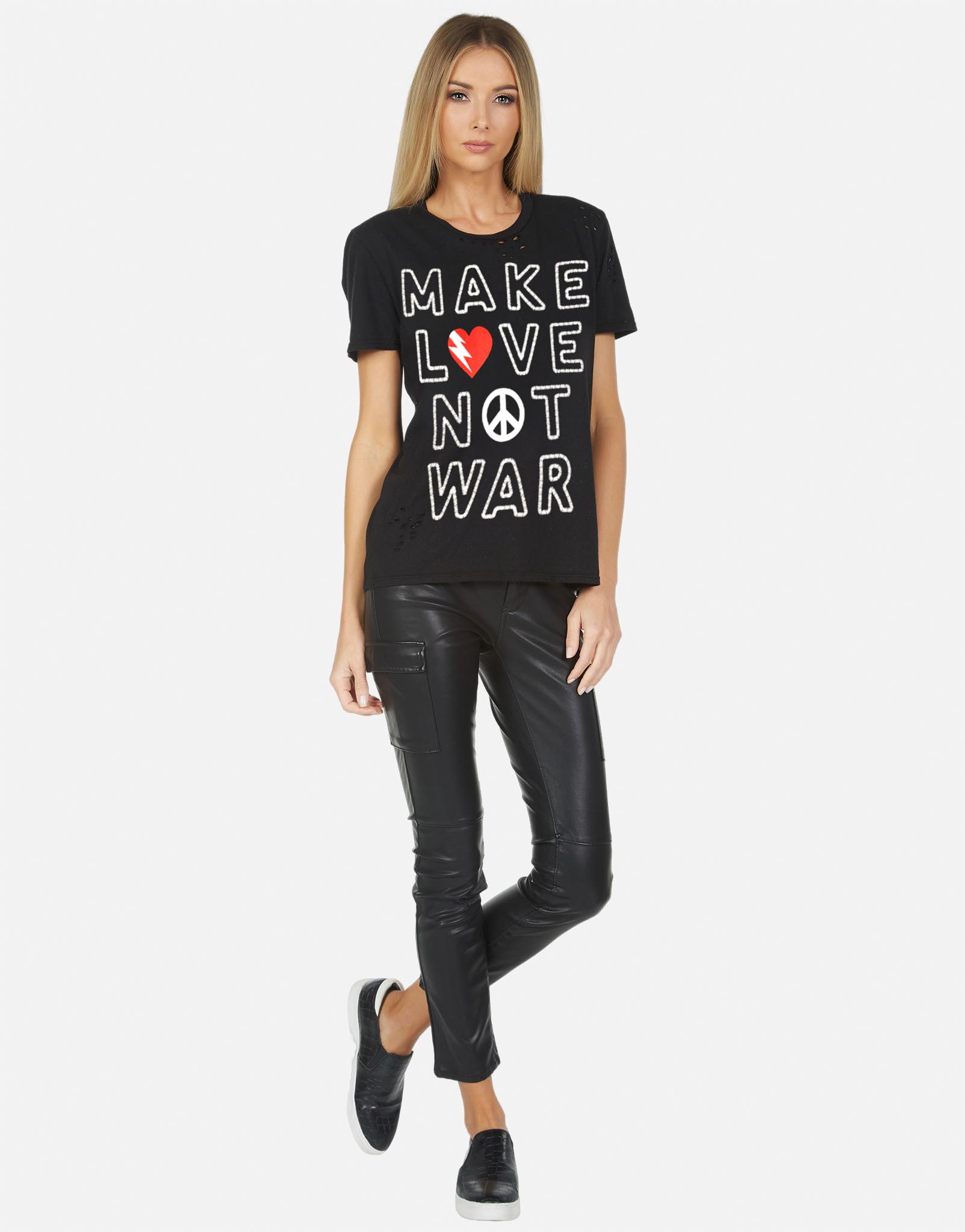 Lauren Moshi X Women's Wolf X Make Love Not War - 