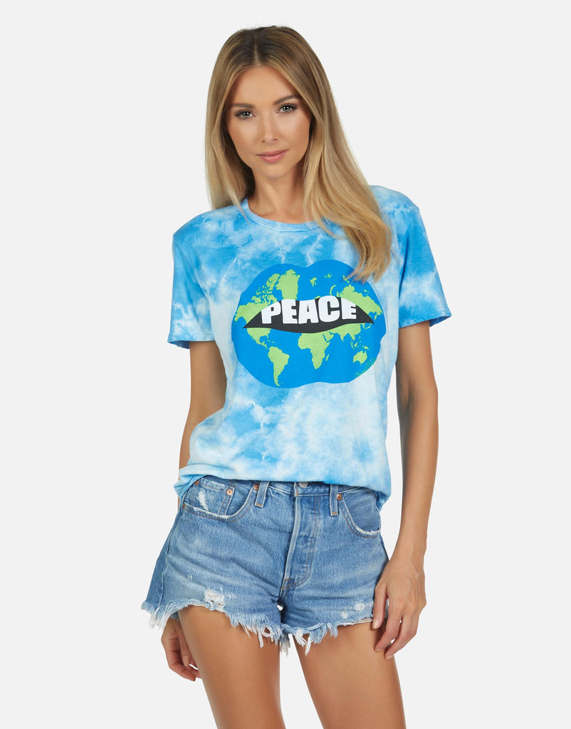 Lauren Moshi Women's Wolf World Peace Lips - 