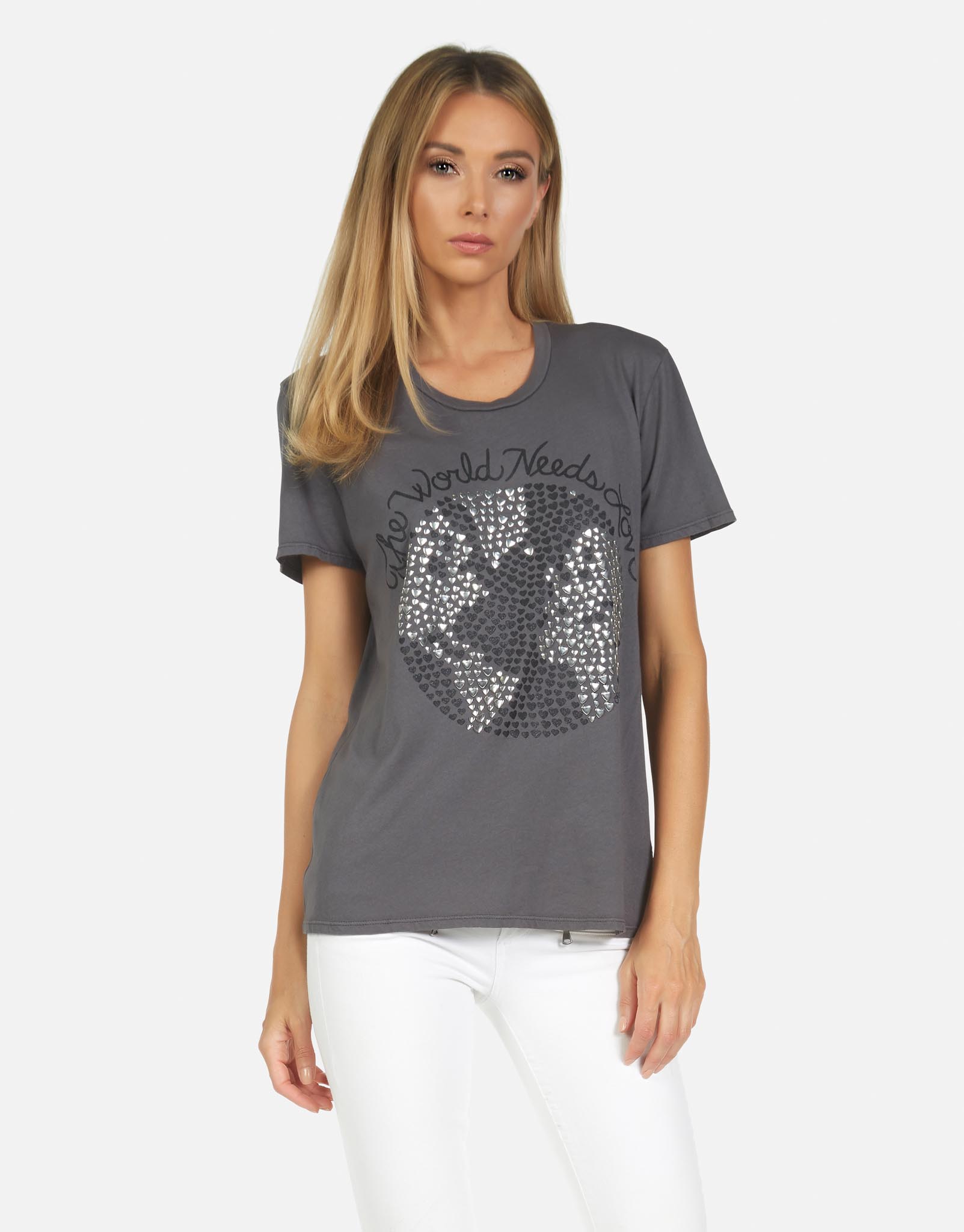 Lauren Moshi Women's Wolf World Needs Love - 