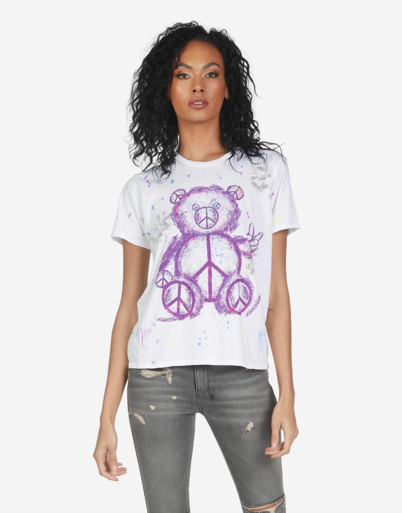 Lauren Moshi Women's Wolf Peace Teddy - 