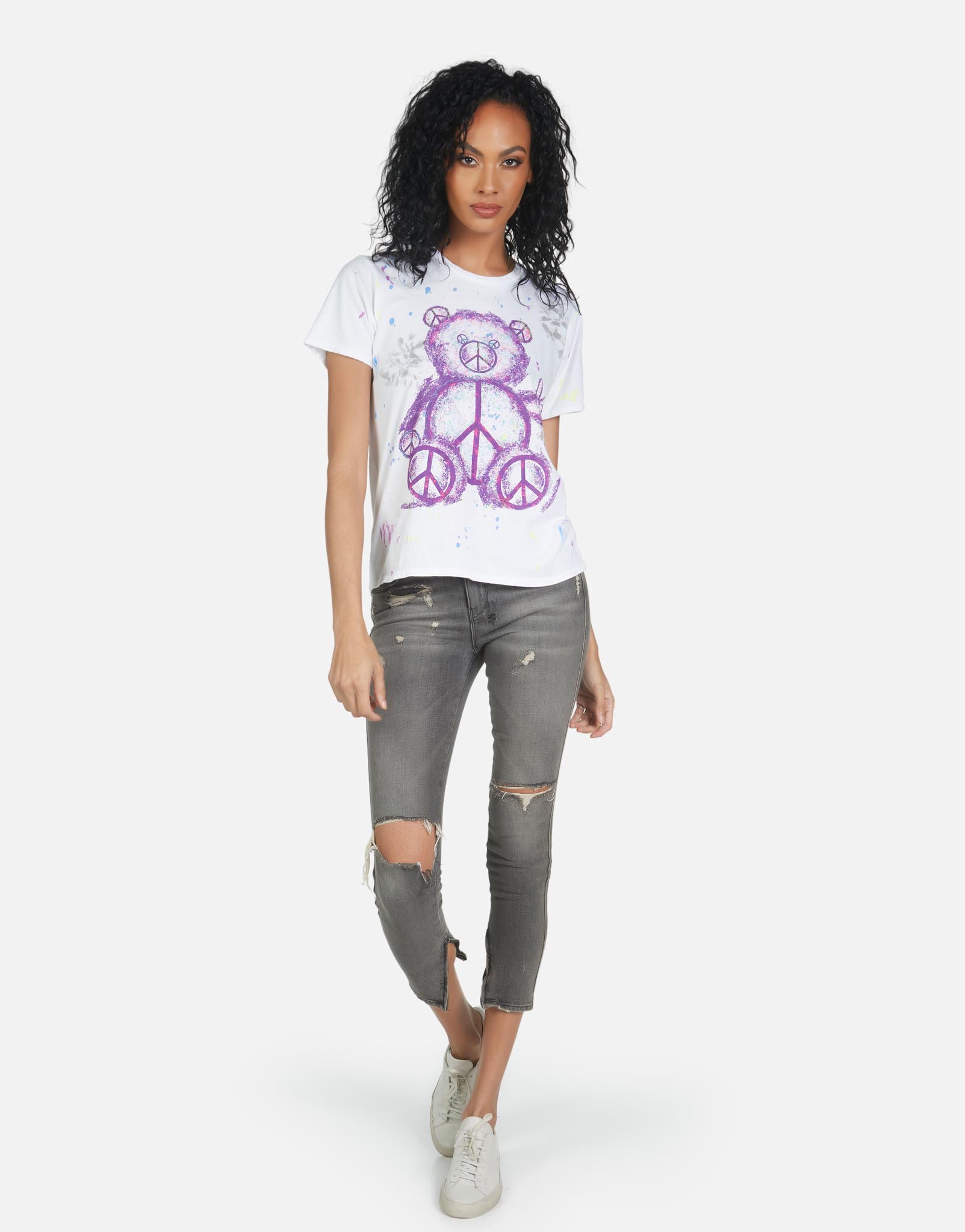 Lauren Moshi Women's Wolf Peace Teddy - 