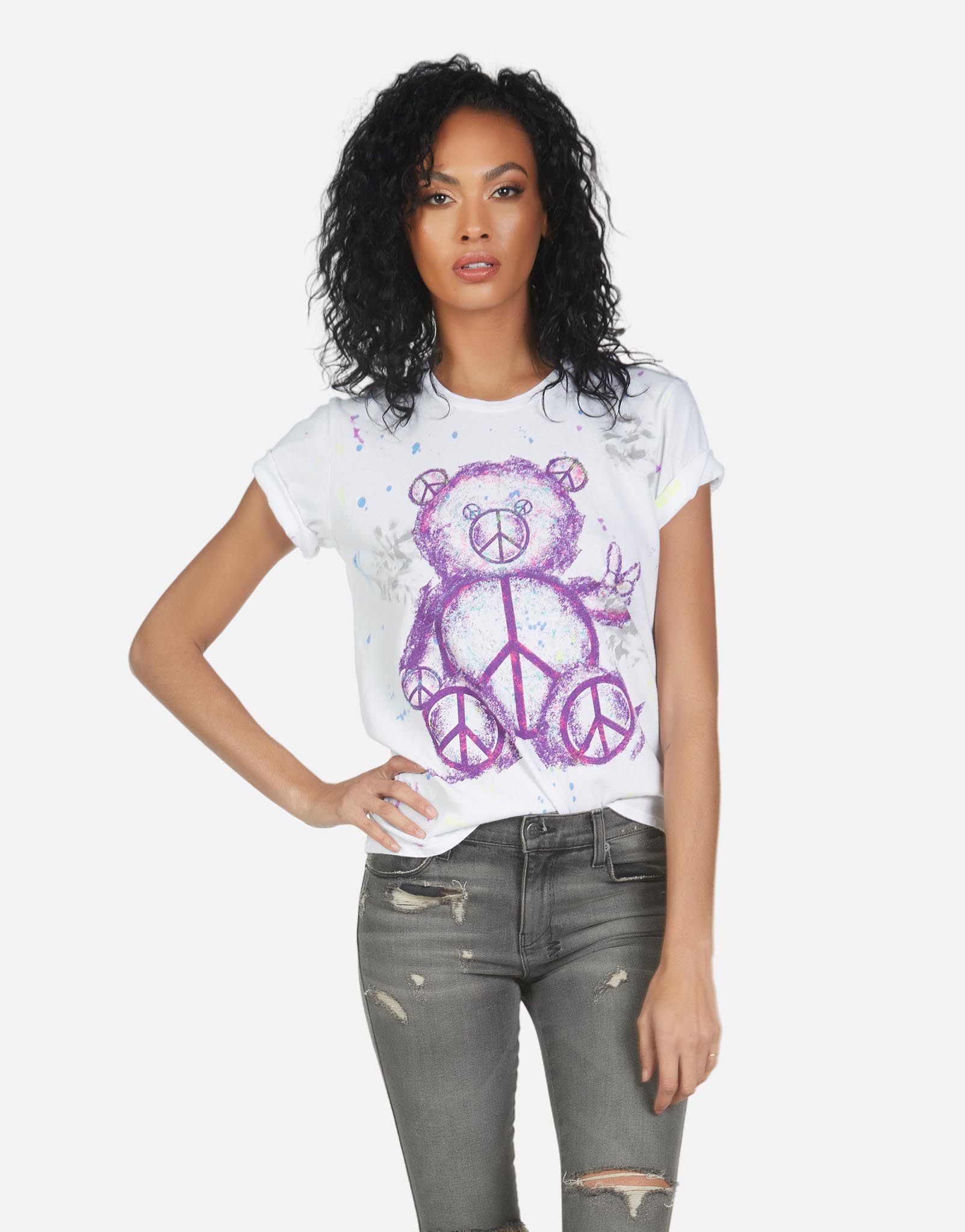 Lauren Moshi Women's Wolf Peace Teddy - 