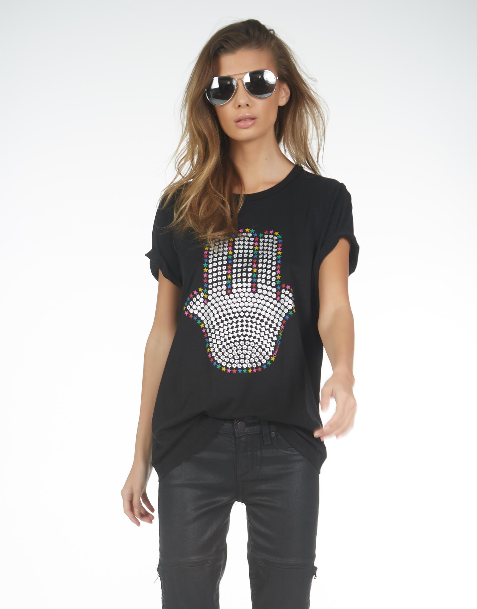 Lauren Moshi Women's Wolf Hamsa Elements - 