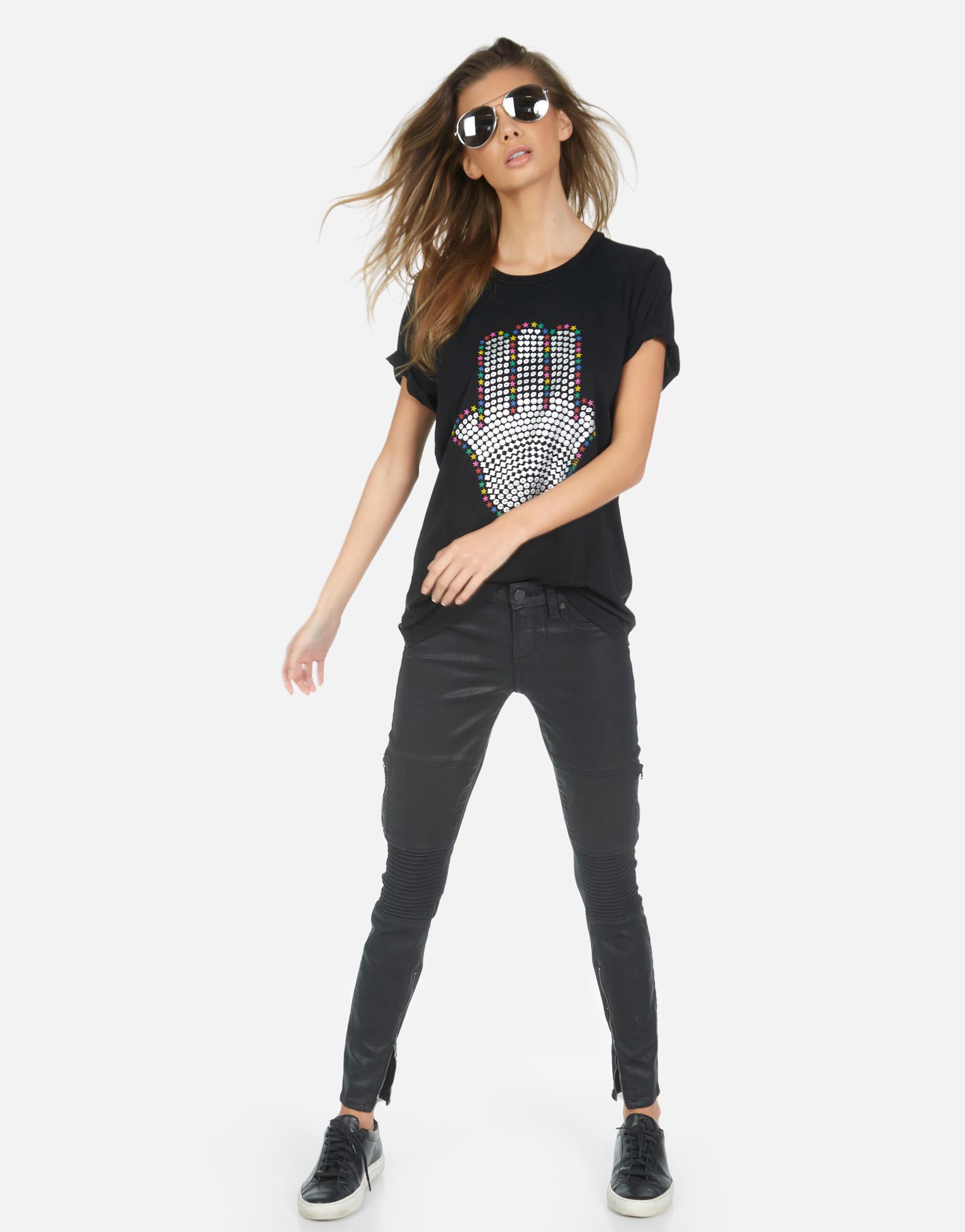 Lauren Moshi Women's Wolf Hamsa Elements - 