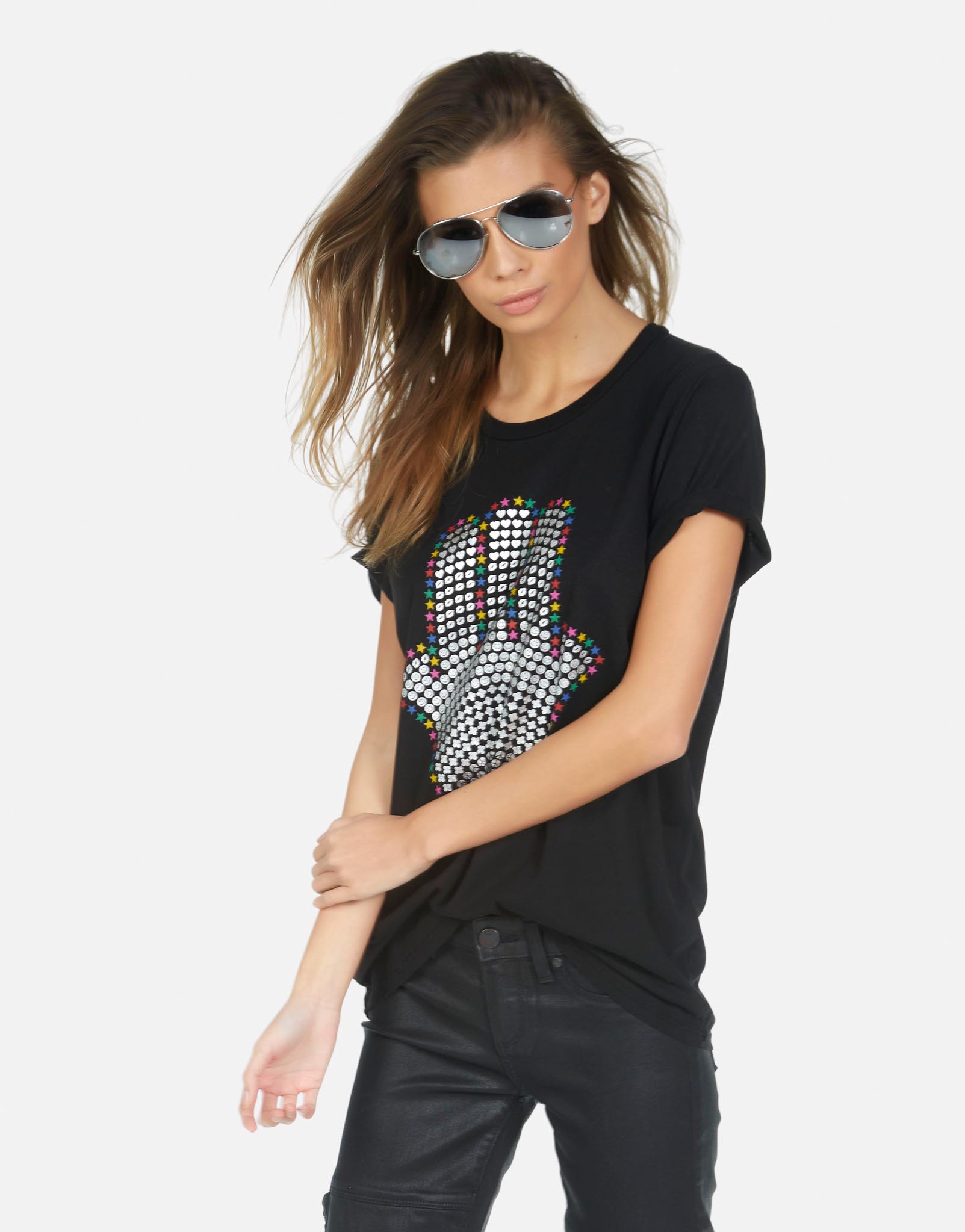 Lauren Moshi Women's Wolf Hamsa Elements - 