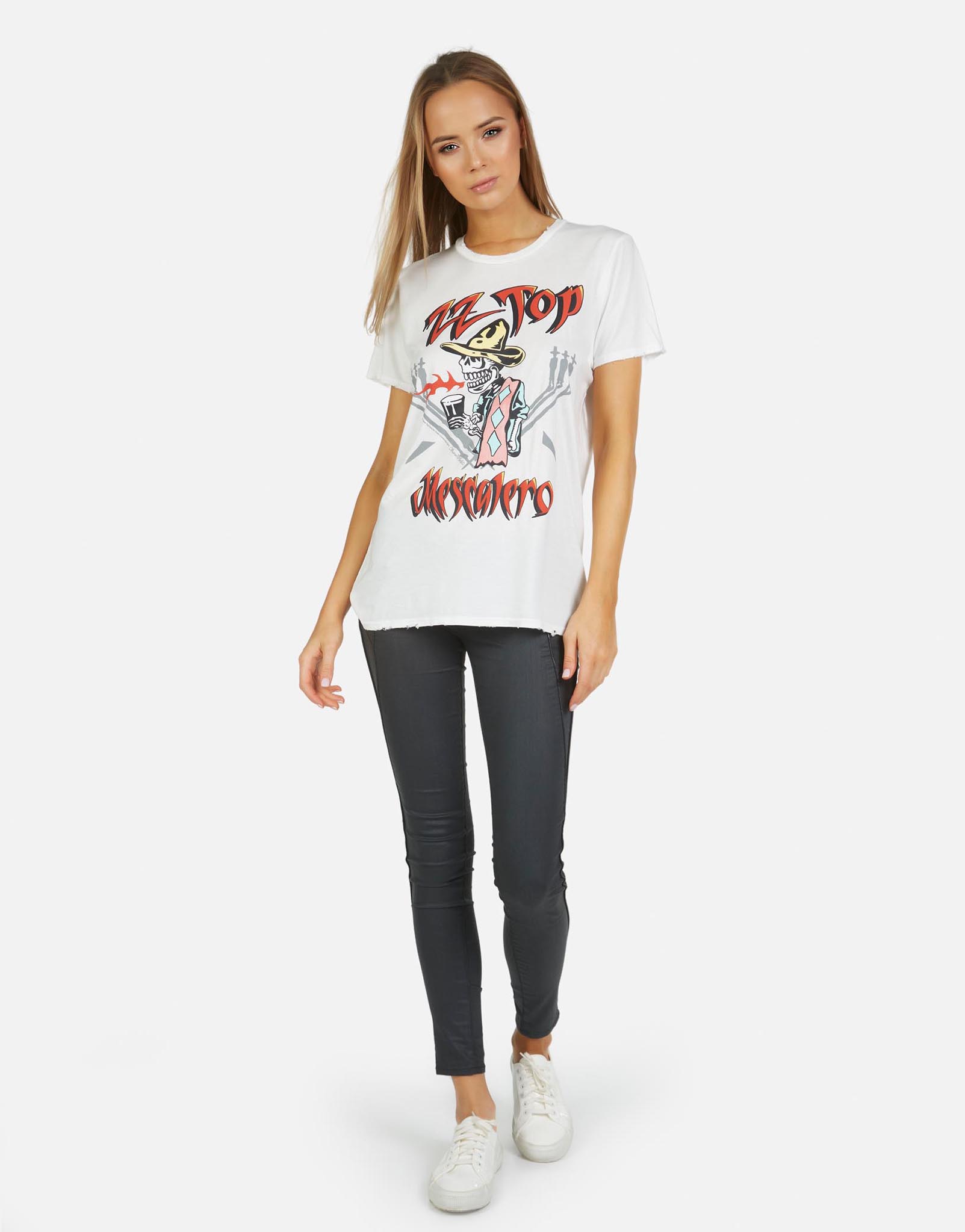 Lauren Moshi X ZZ Top Women's Wolf ZZ Top - 