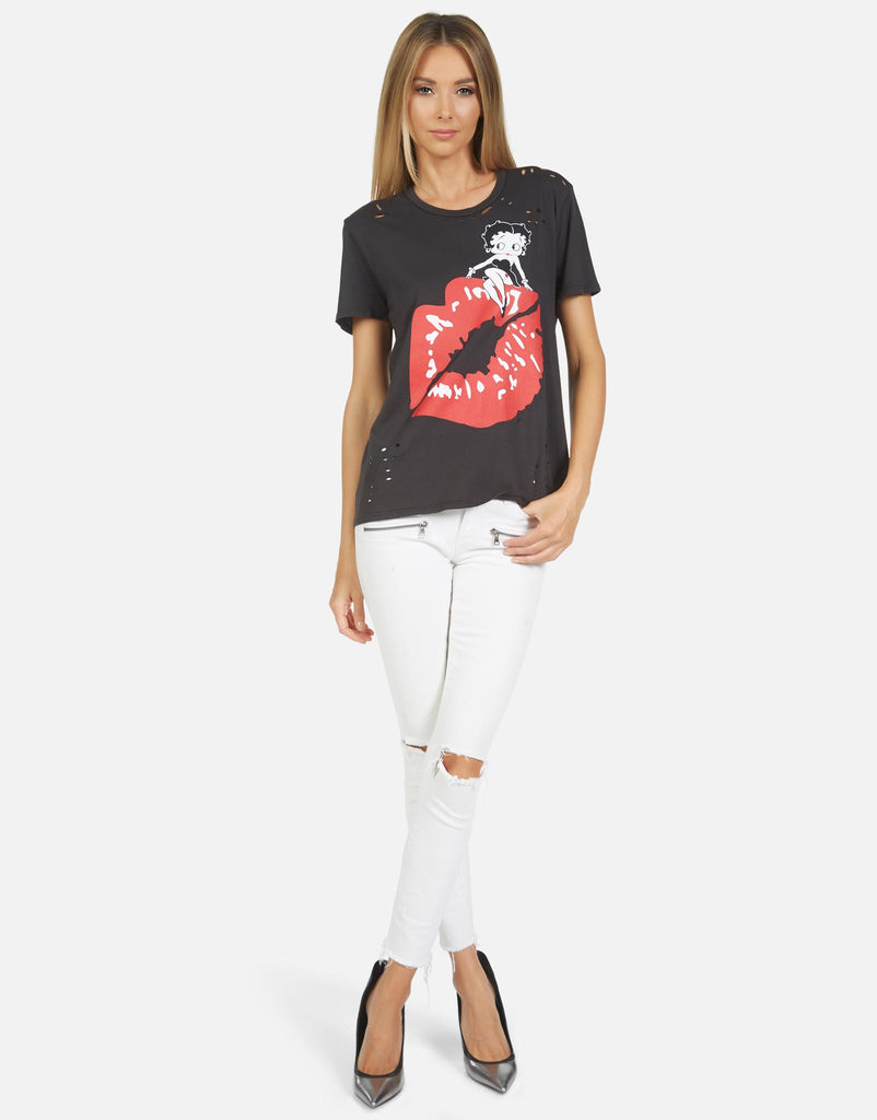 Lauren Moshi X Betty Boop Women's Wolf Betty Boop - 