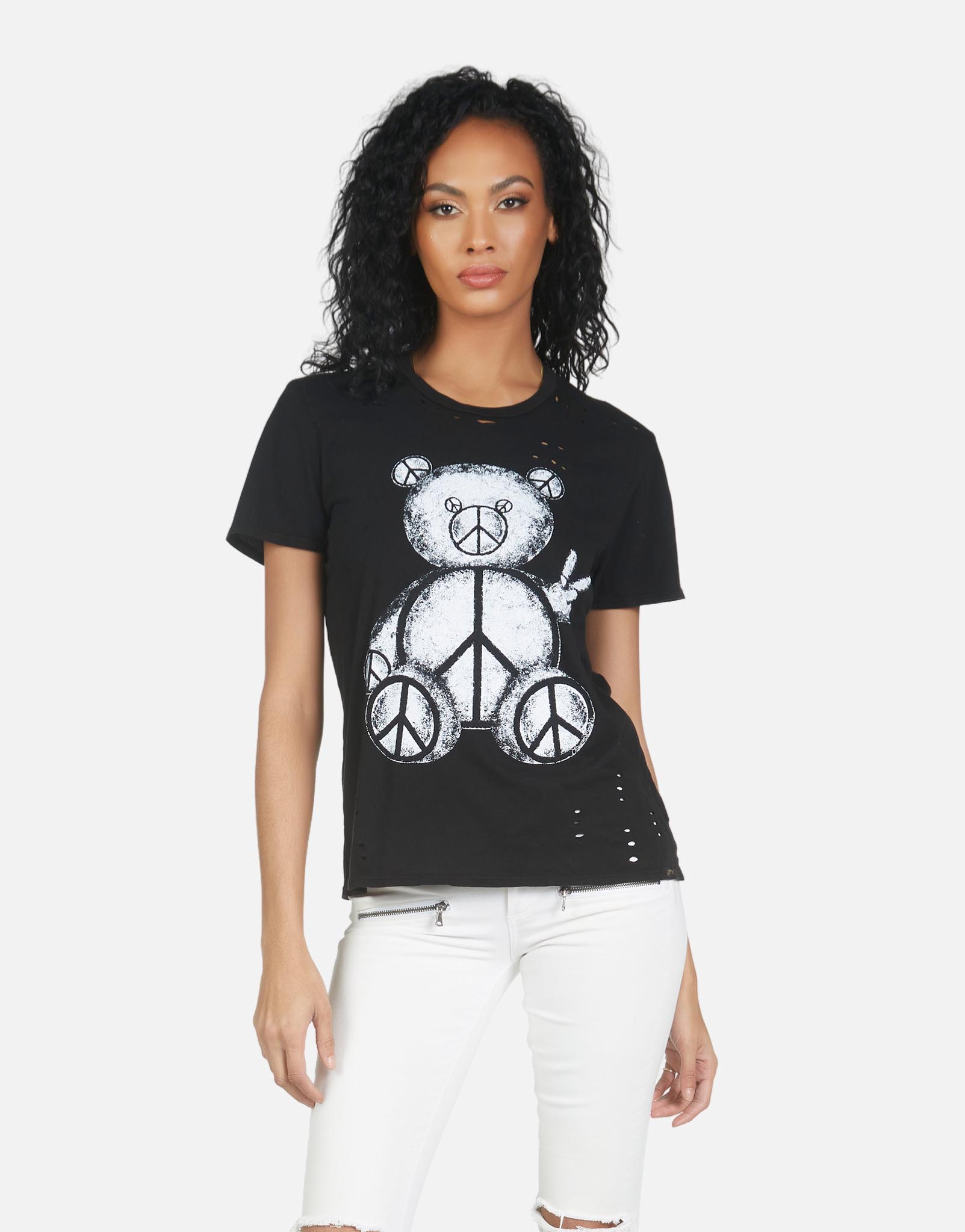 Lauren Moshi Women's Wolf Peace Teddy - 