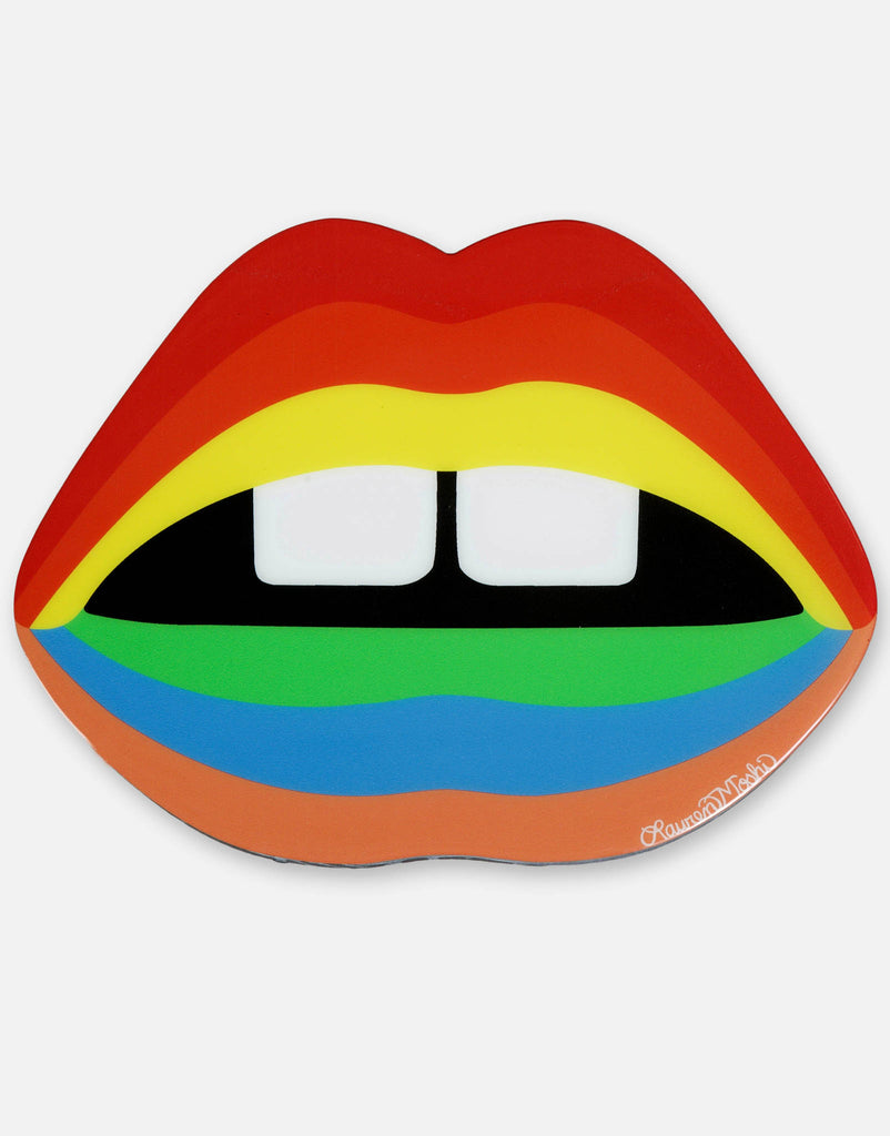 Lauren Moshi Women's Rainbow Gap Mouth - Rainbow Gap Mouth