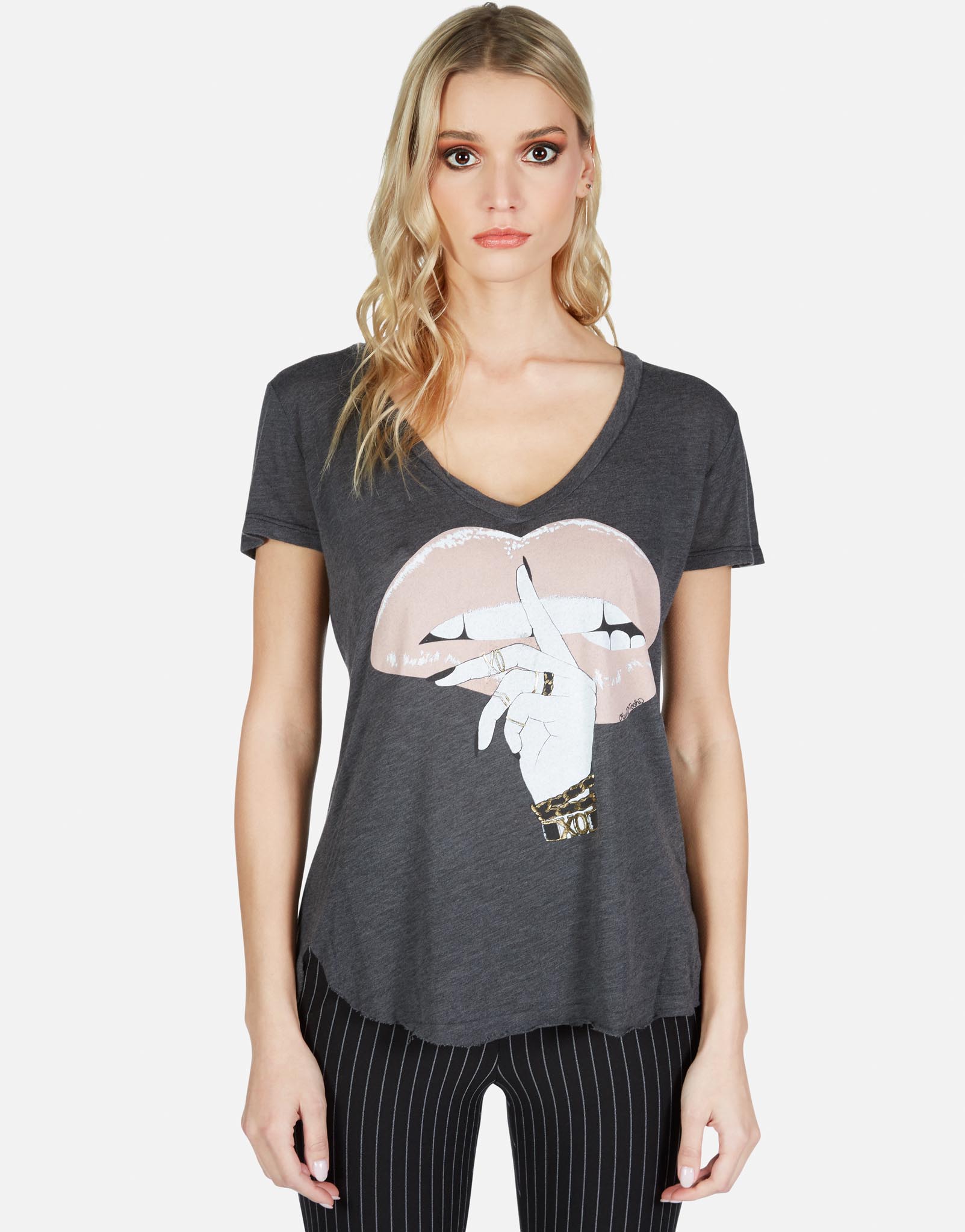 Lauren Moshi Women's Emmalyn XO Shh Lip - 