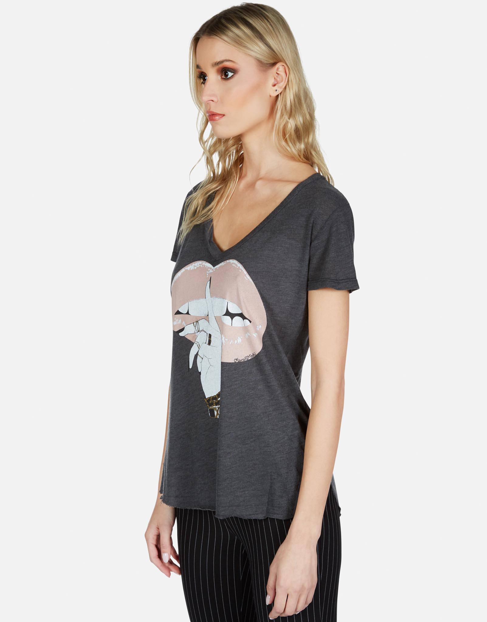 Lauren Moshi Women's Emmalyn XO Shh Lip - 