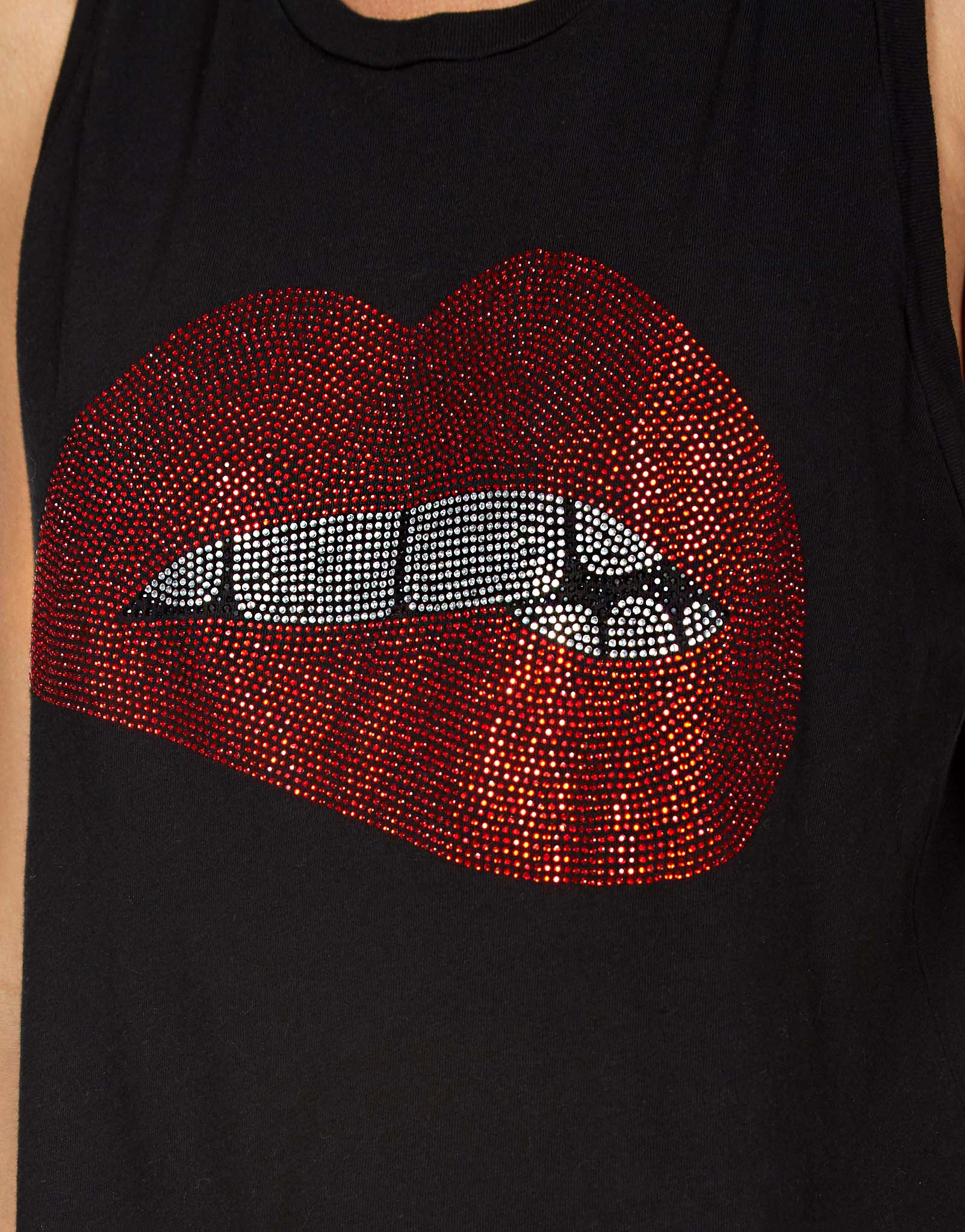 Lauren Moshi X Women's Peyton Crystal Biting Lip - 