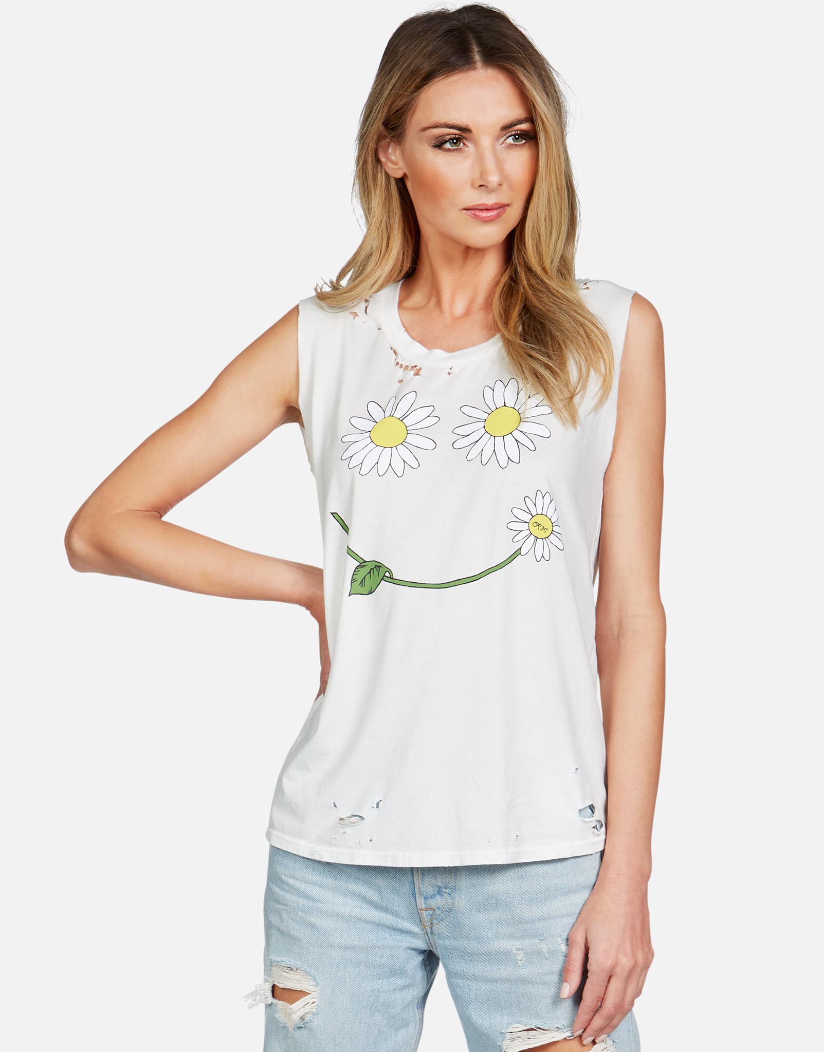 Lauren Moshi Women's Kel Daisy Happyface - 