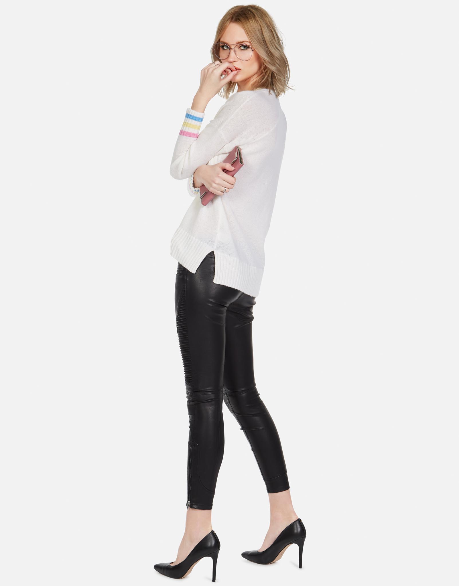 Lauren Moshi Women's Vivian Dripping Heart - 