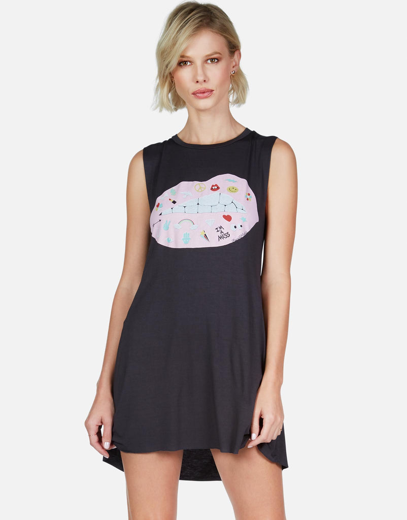 Lauren Moshi Women's Deanna Elements Lip - Onyx