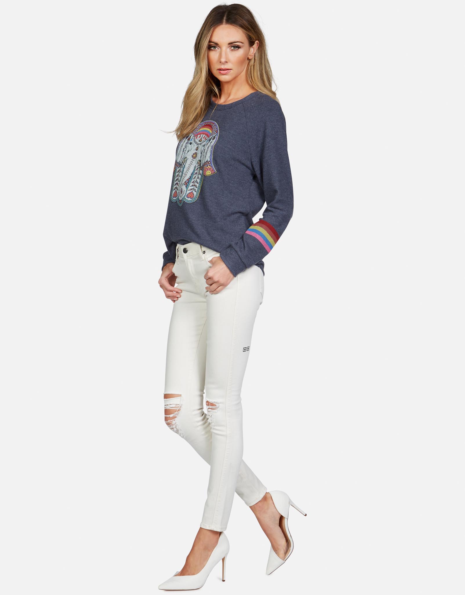 Lauren Moshi Women's Everly Elephant Hamsa - 