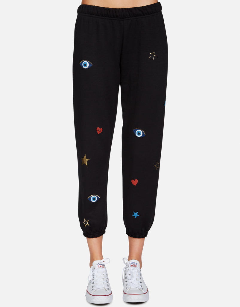 Lauren Moshi Women's Alana Evil Eye Elements - Black