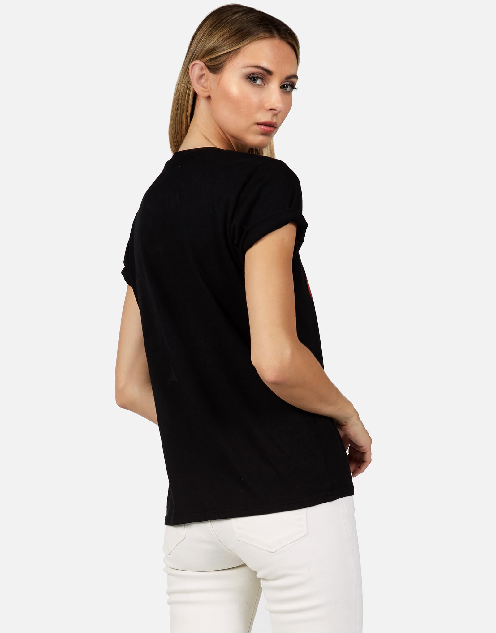 Lauren Moshi X Women's Croft Striped Mouth Loved - 