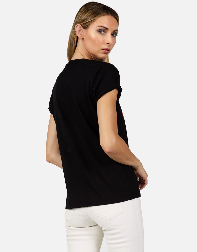 Lauren Moshi X Women's Croft Striped Mouth Loved - 