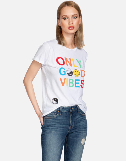 Lauren Moshi Women's Edda Only Good Vibes - 