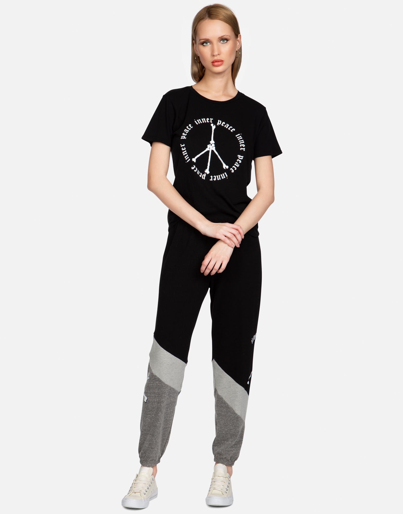 Lauren Moshi Women's Charlene Inner Peace Sign - 