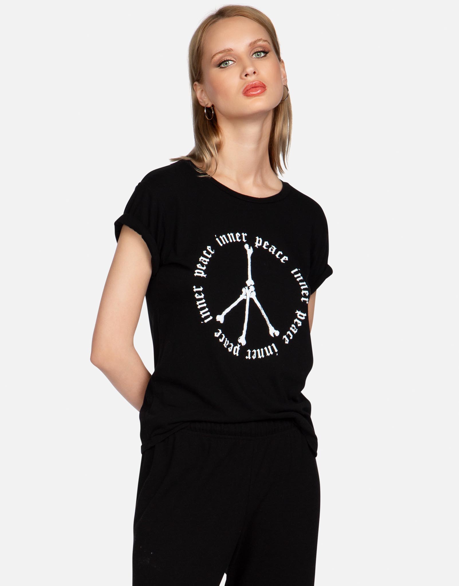 Lauren Moshi Women's Croft Inner Peace Sign - 