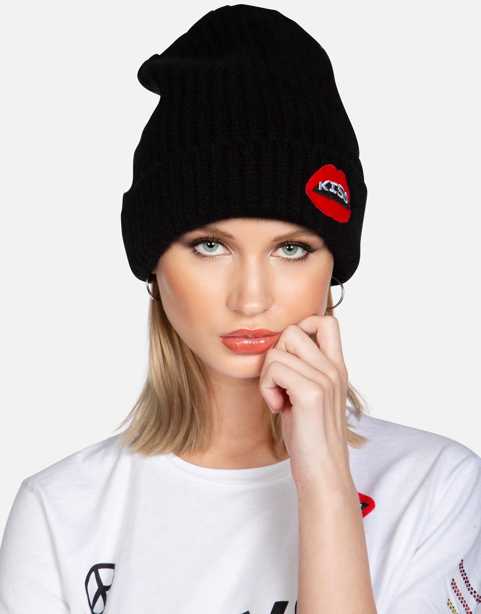 Lauren Moshi Women's Blix Kiss Lip - Black