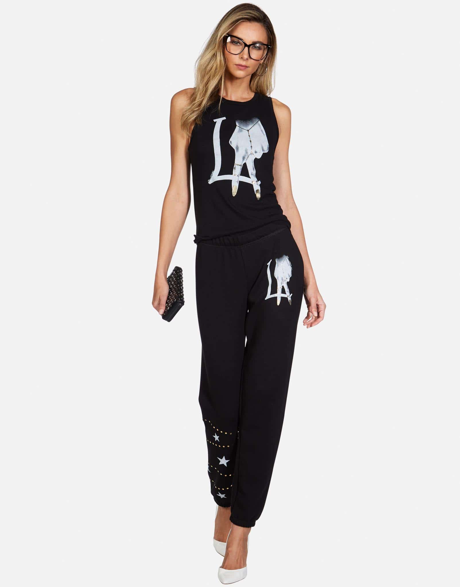 Lauren Moshi Women's Ashlin LA Peace Finger - 