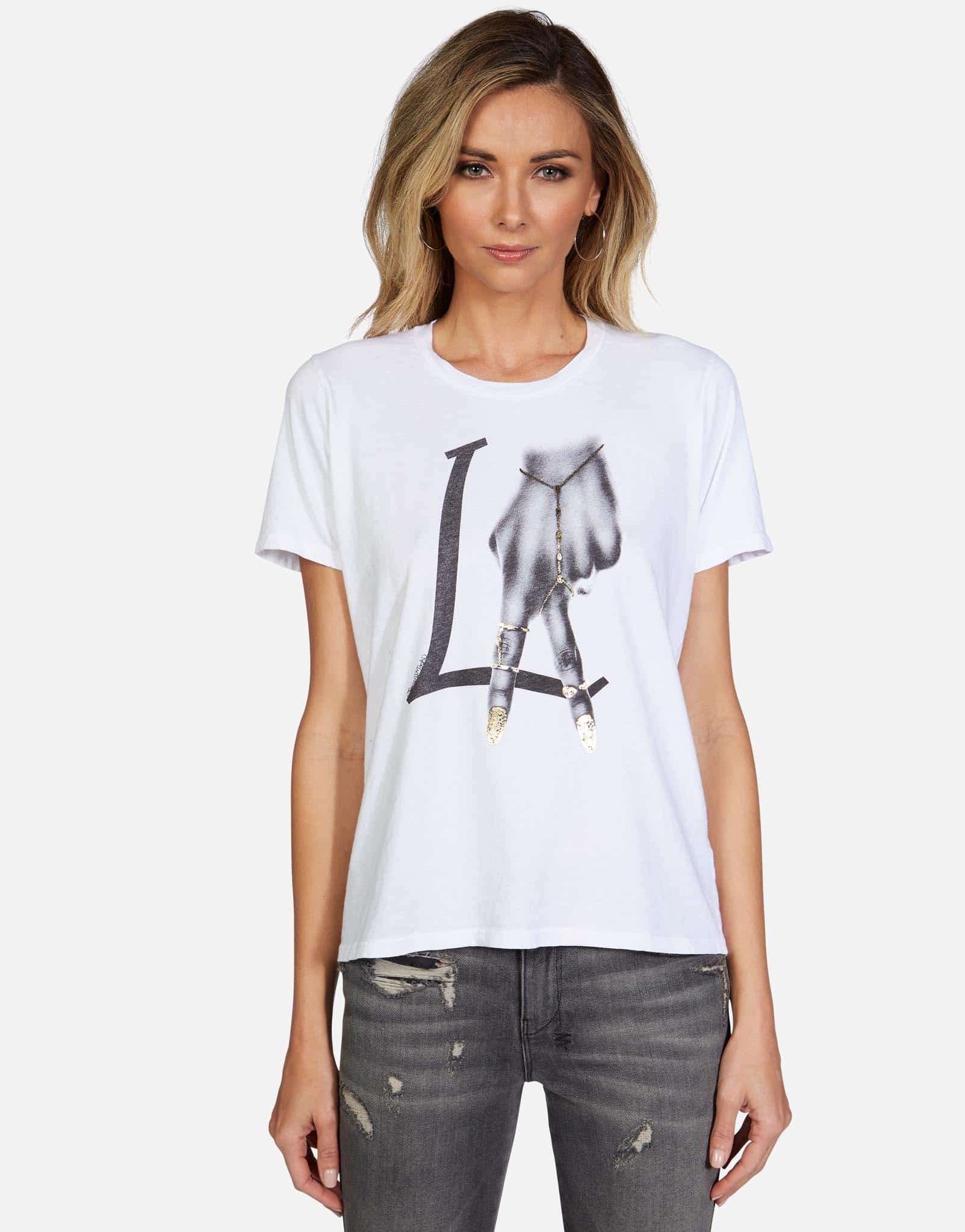 Lauren Moshi Women's Croft LA Peace Finger - 