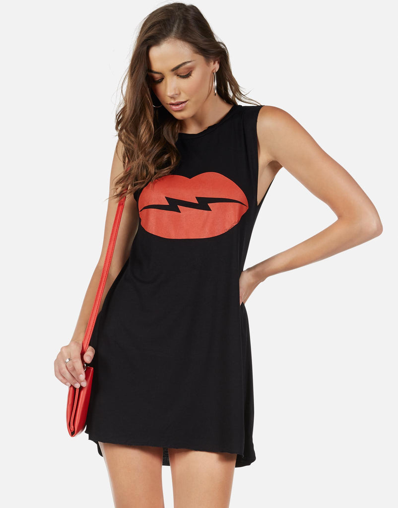 Lauren Moshi Women's Deanna Lightning Lip - Black